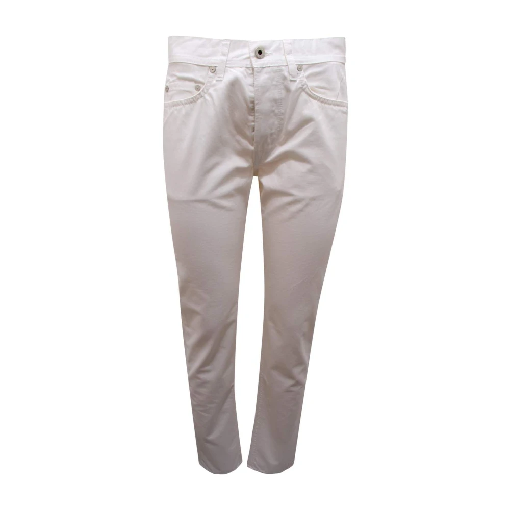 Mauro Grifoni White Chinos, Male, W30, Ry3 Rocco Trousers With 5 Pockets