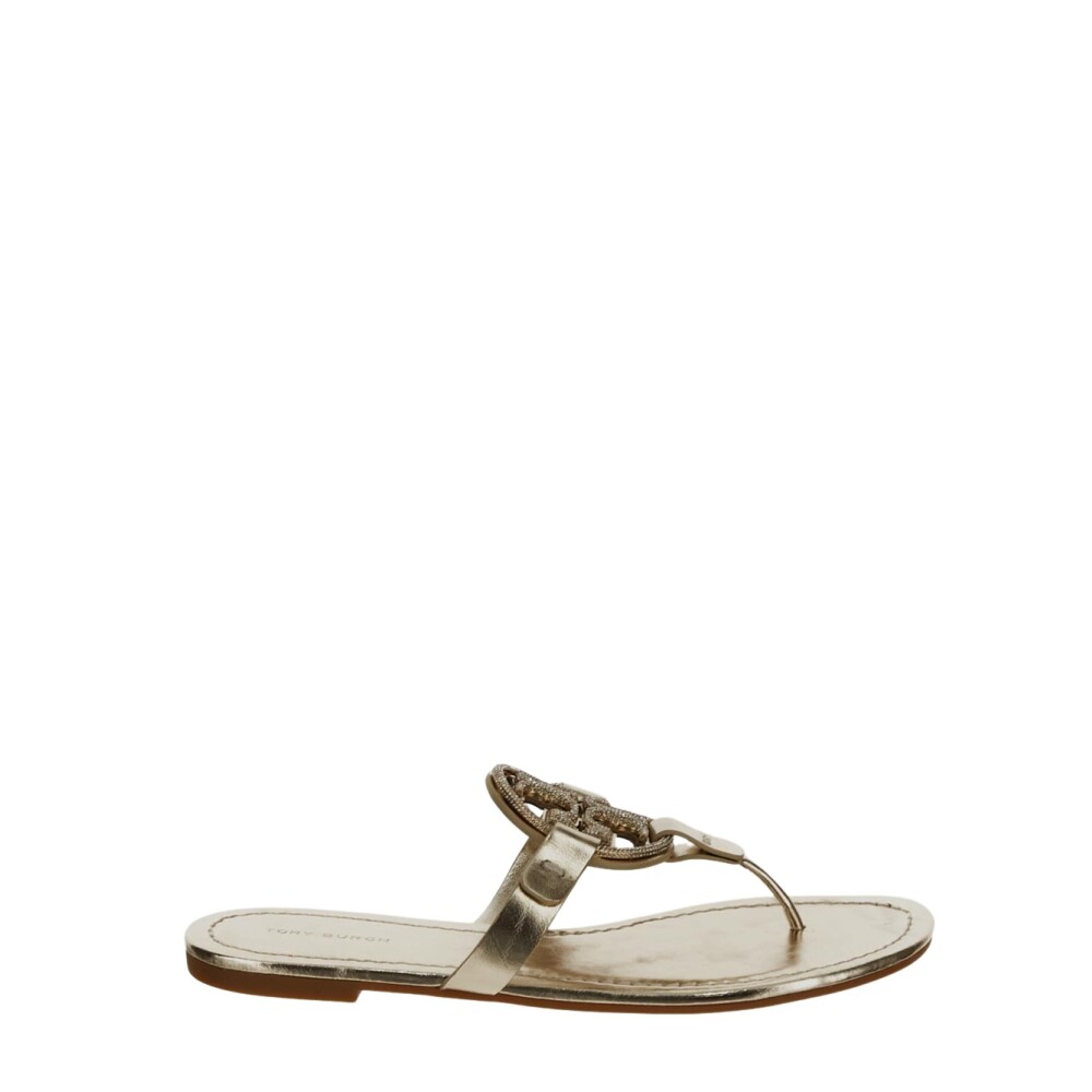 Sandalias tory discount burch doradas