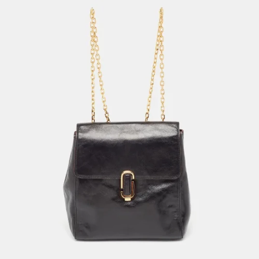 Marc Jacobs Pre-owned Leather backpacks Black Dames