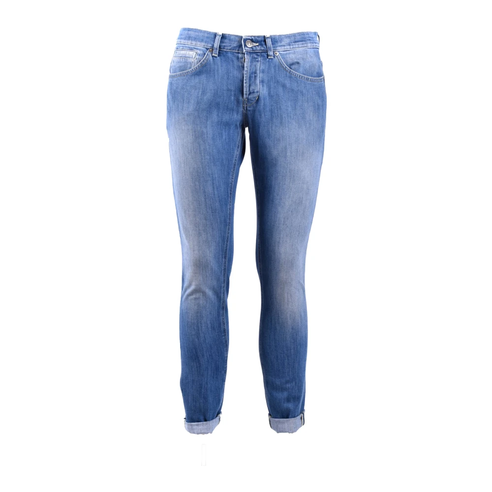 Dondup Men's Blue Stylish Slim-Fit Jeans