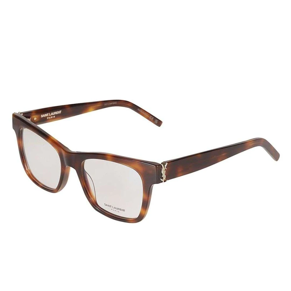 Saint Laurent Klassieke Zwarte Leren Schoudertas Brown Unisex
