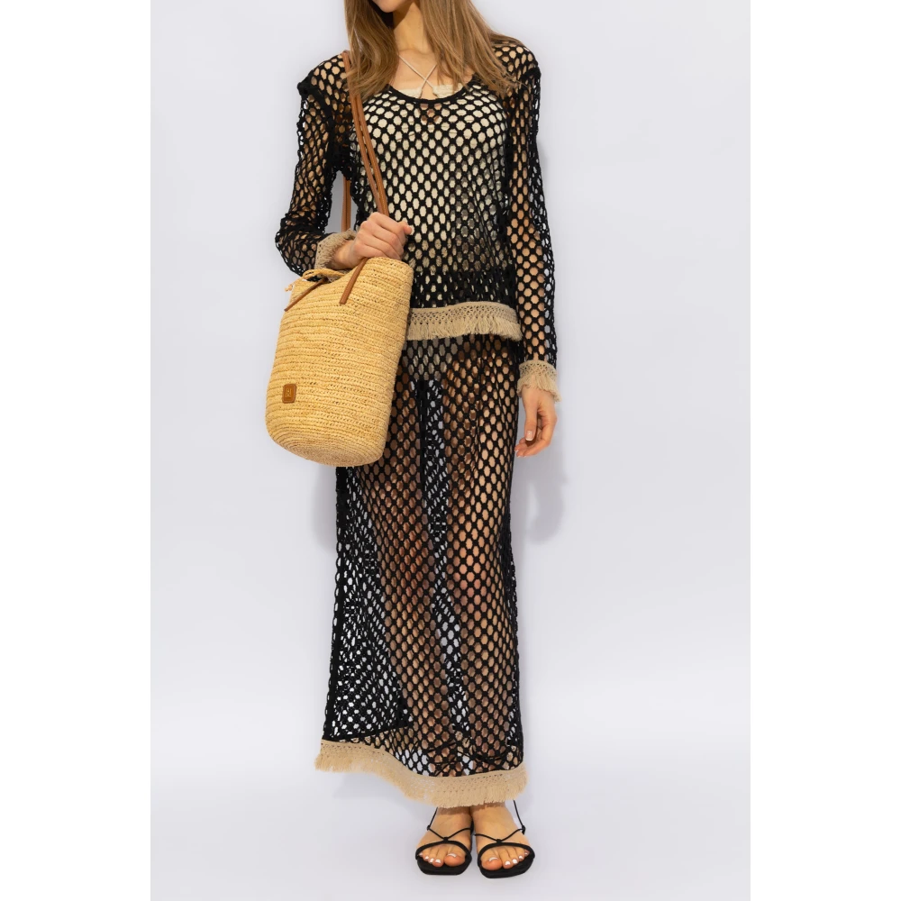 By Malene Birger Cymbeline gehaakte top By Herenne Birger Black Dames