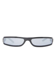Okulary przeciwsłoneczne prostokątne z lustrzanymi soczewkami