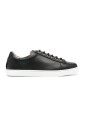baskets-a-lacets-en-cuir-noir