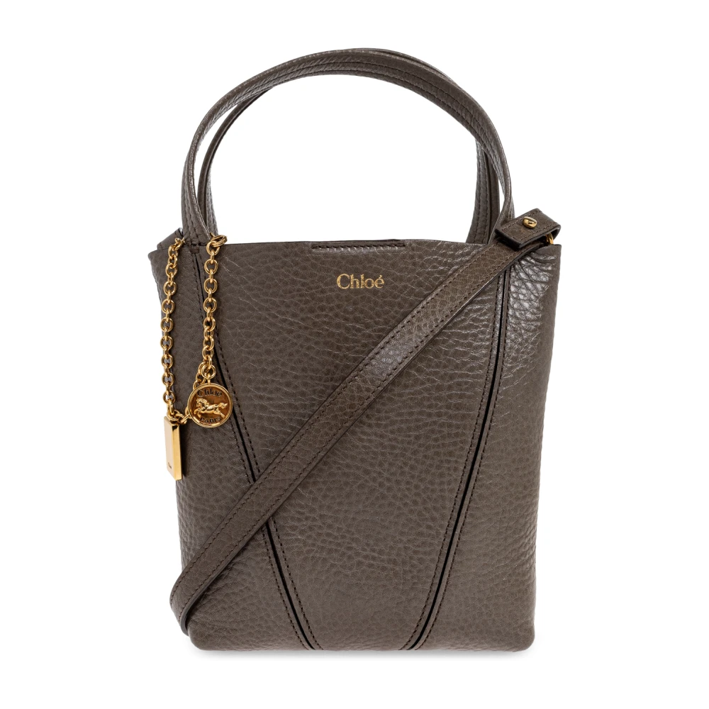Chloé Handtas Spin Klein Green Dames