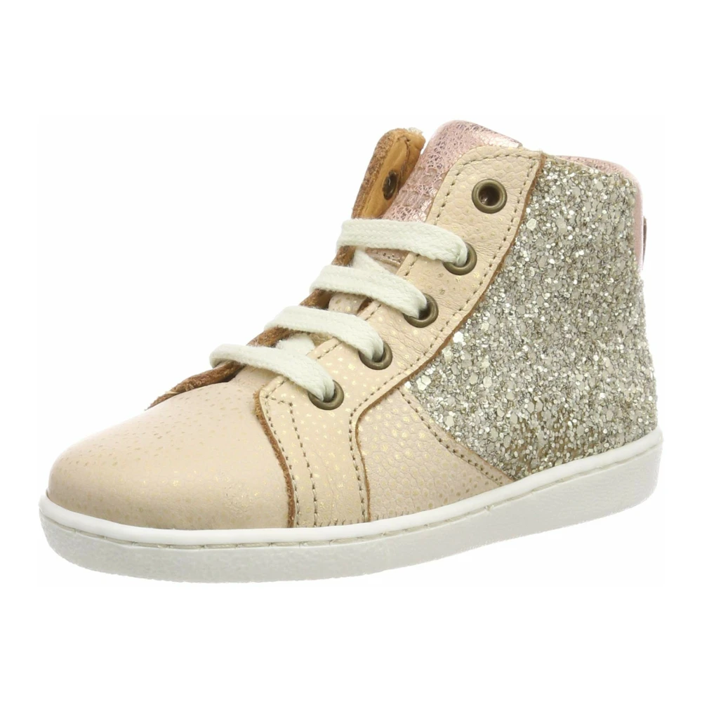 bisgaard Glitzer Metall Dames Schoenen Geel
