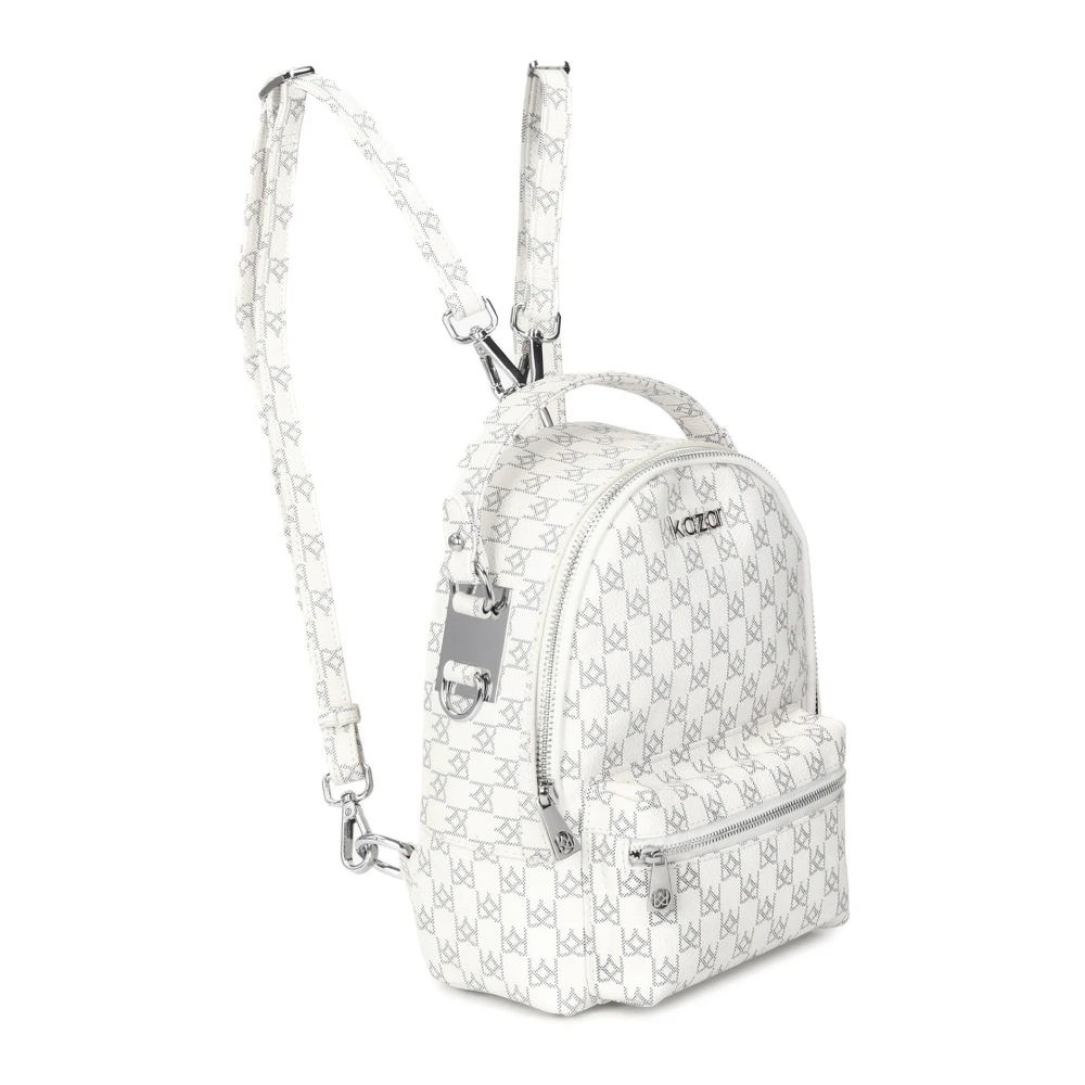 Kazar Dames wit en grijs rugzak 2in1 Multicolor Dames