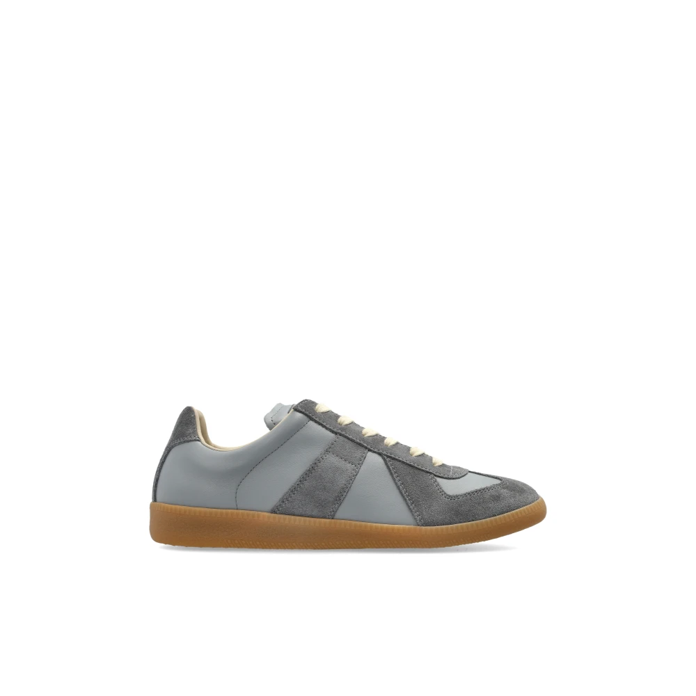 Maison Margiela Women's Gray Sneakers, 3 Uk, Replica Trainers