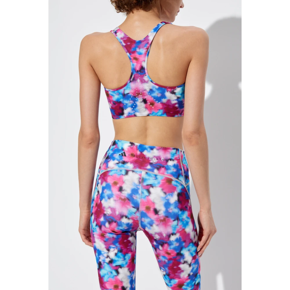 adidas by stella mccartney TruePurpose Printed Bra Multicolor Dames