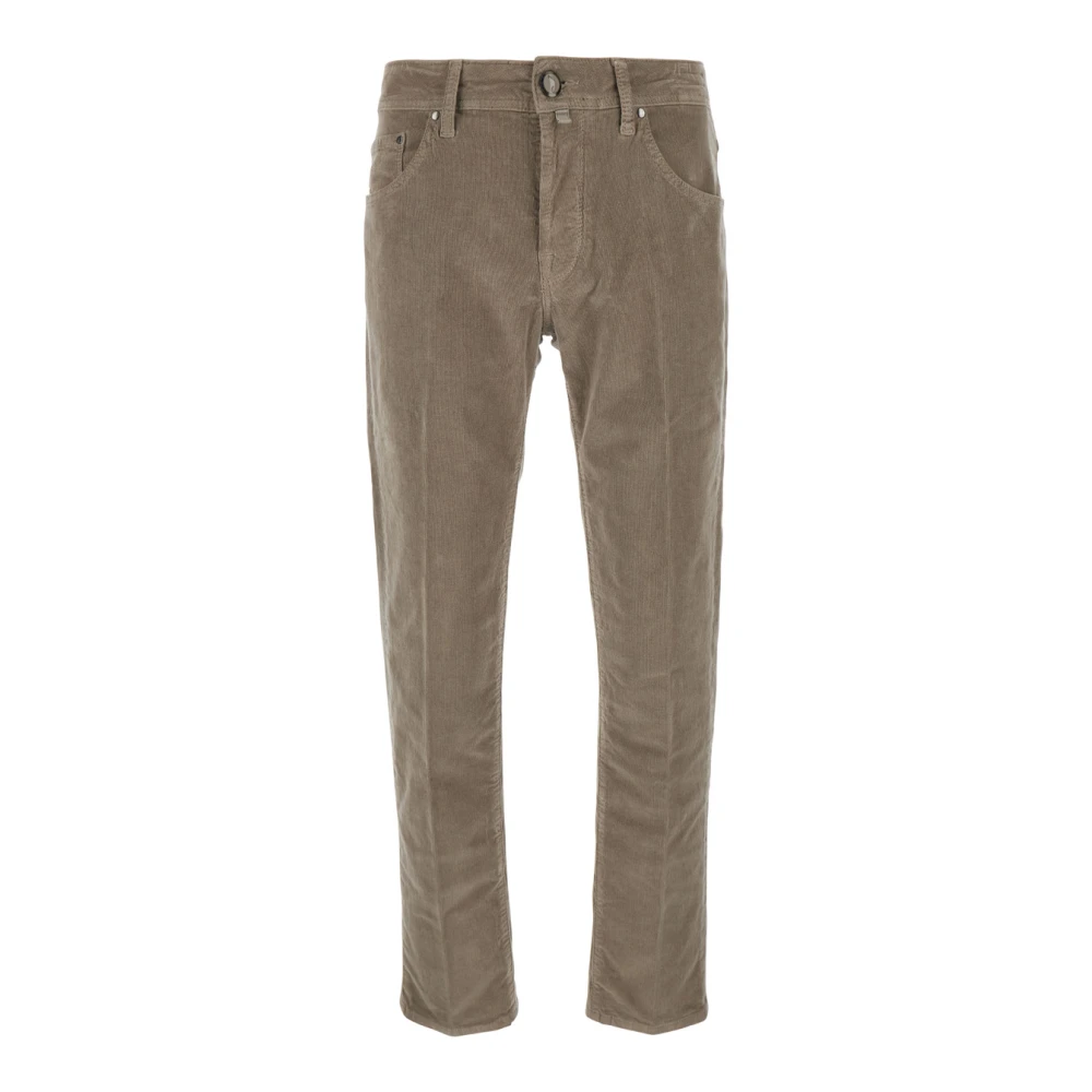 Jacob Cohën Beige Slim Fit Jeans Corduroy Stil