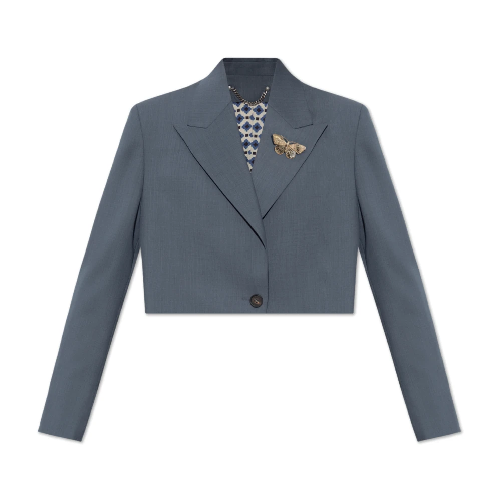 Golden Goose Korte Blazer Gray Dames