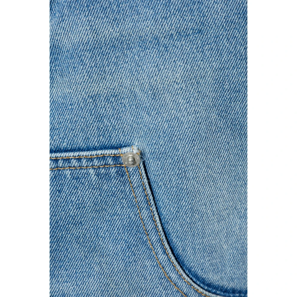 Moschino Jeans met logo Blue Heren