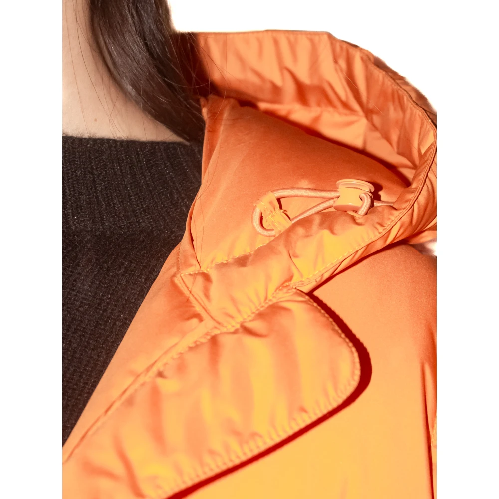 Liviana Conti Oranje Gewatteerde Pufferjas Orange Dames