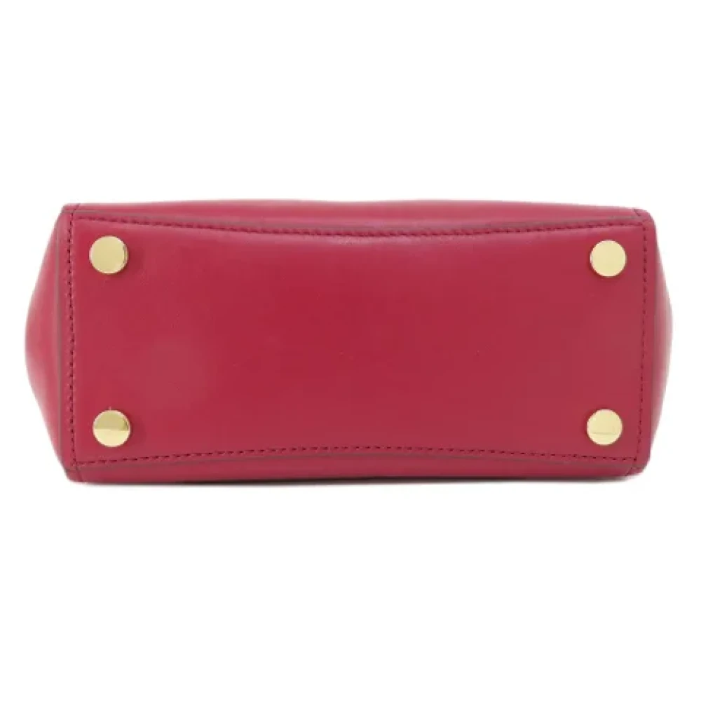 Michael Kors Pre-owned Leather handbags Red Dames