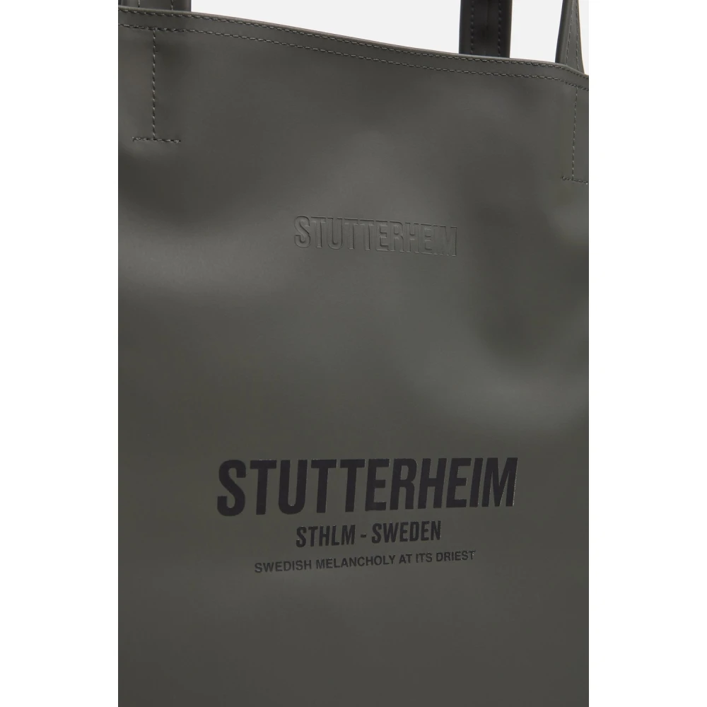 Stutterheim Grote Waterdichte Tote Tas Green Dames