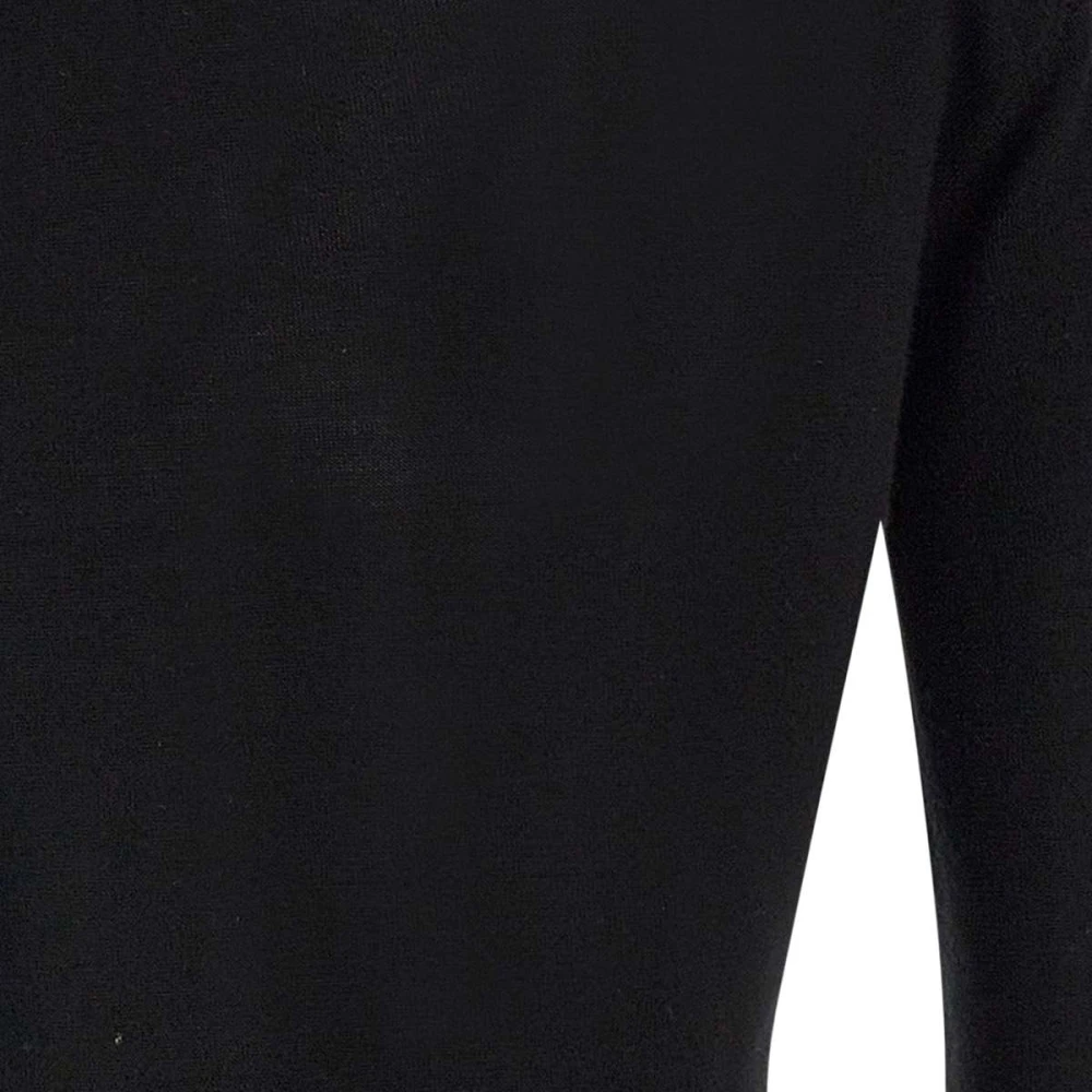 Iceberg Zwarte Wollen Trui met Logo Black Dames