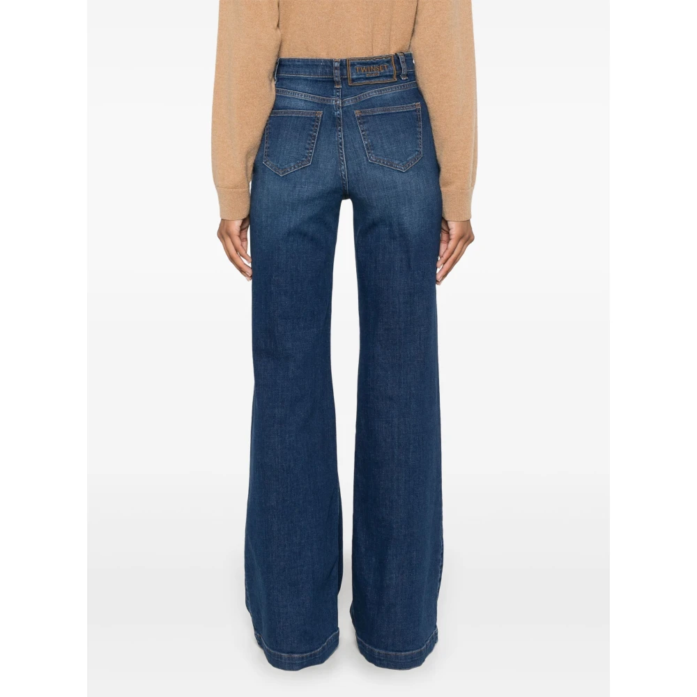 Twinset Mid-Seasonal Fit Denim Jeans Blue Dames