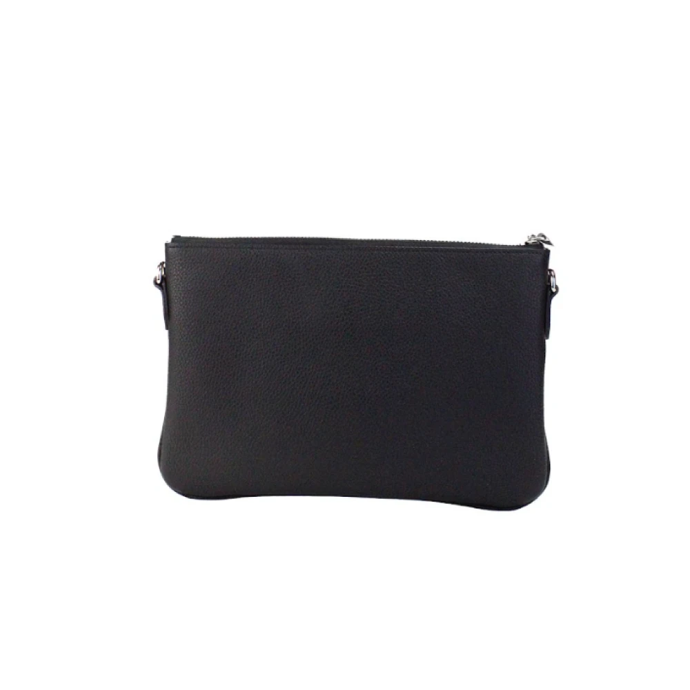 Burberry Monogram Zwart Crossbody Tas Portemonnee Black Dames