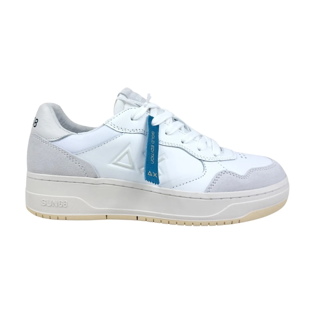 Sun68 Big Basket Evo Sneaker Heren Schoenen Wit