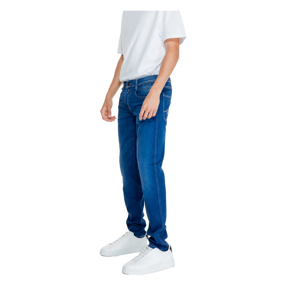 Replay Slim-fit Jeans Blue Heren