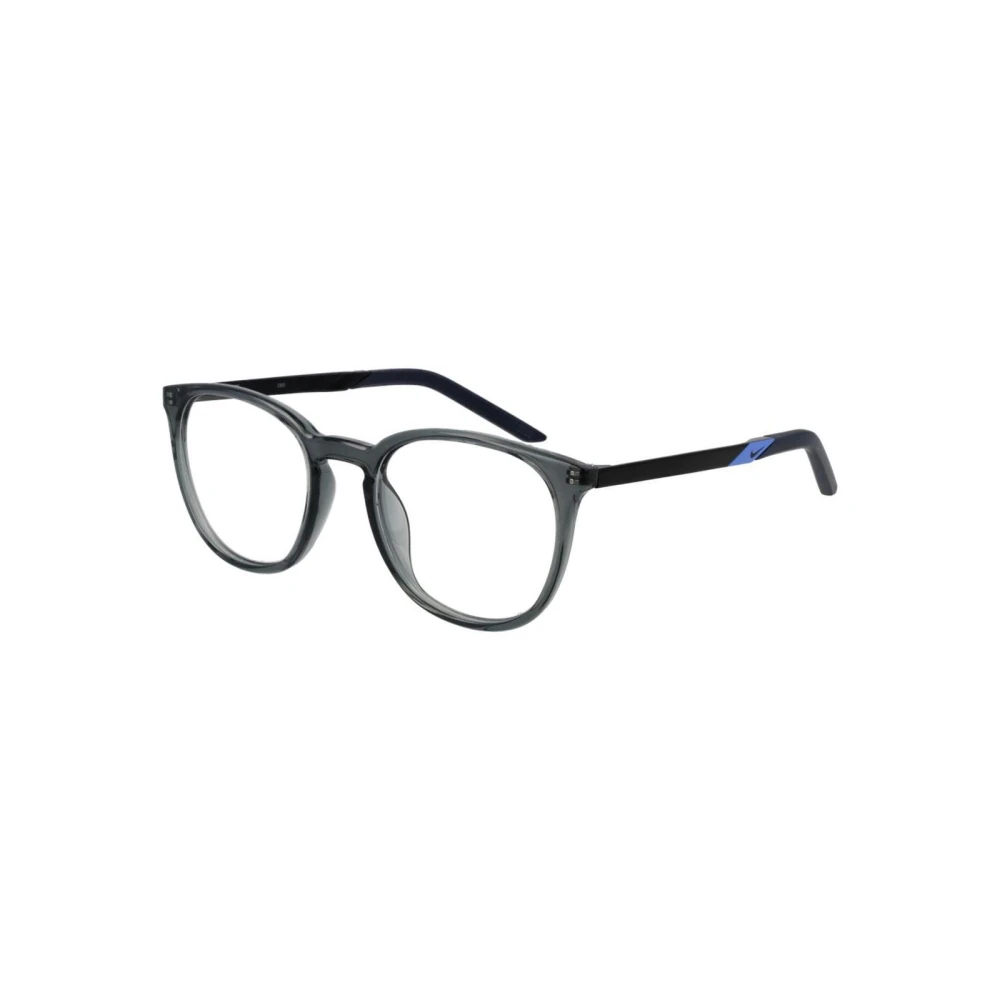 Nike Unisex Gray Glasses, One Size, Sleek Optical Frames