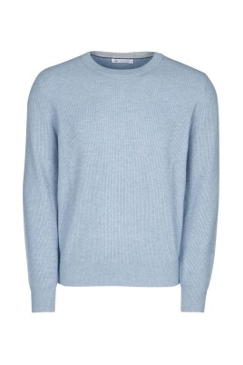 pull-bleu-a-col-rond-cotele