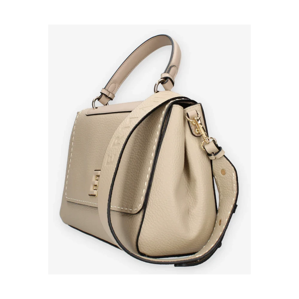 Ermanno Scervino Witte handtas met schouderband White Dames