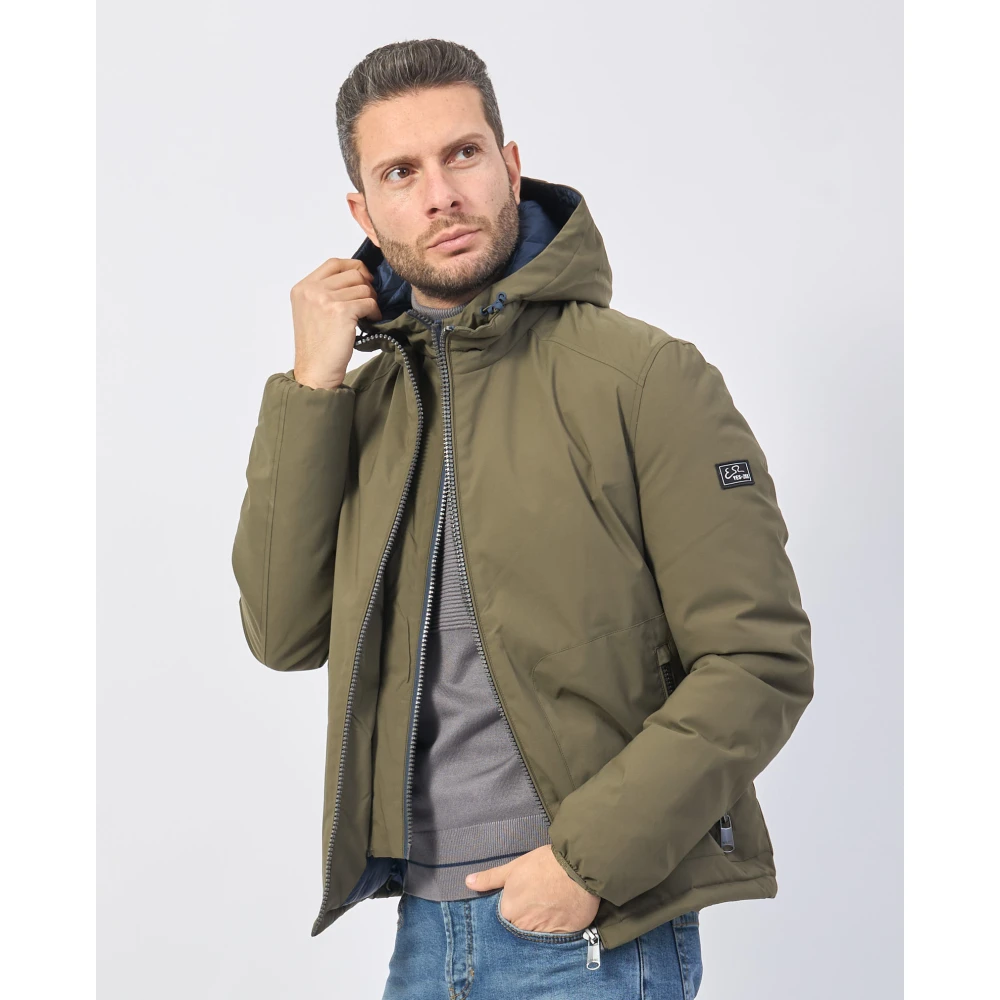 YES ZEE Groene gevoerde softshell jas Green Heren