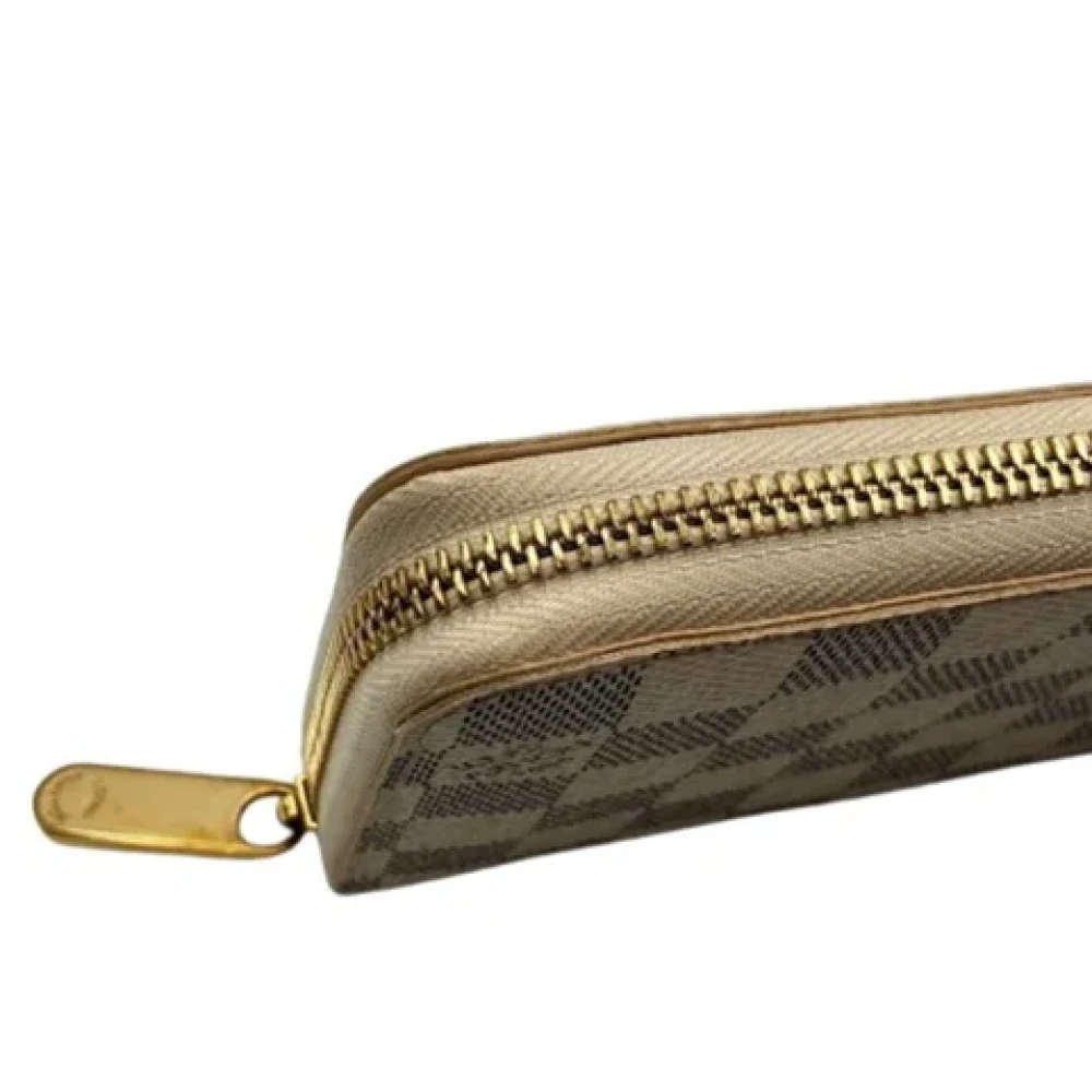 Louis Vuitton Vintage Pre-owned Canvas wallets White Dames