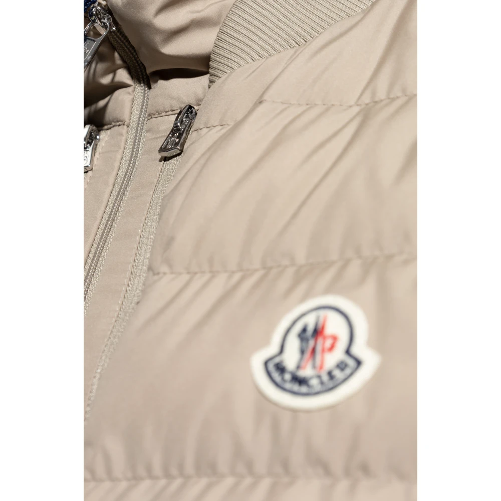 Moncler Jas met donsvest Verney Beige Heren