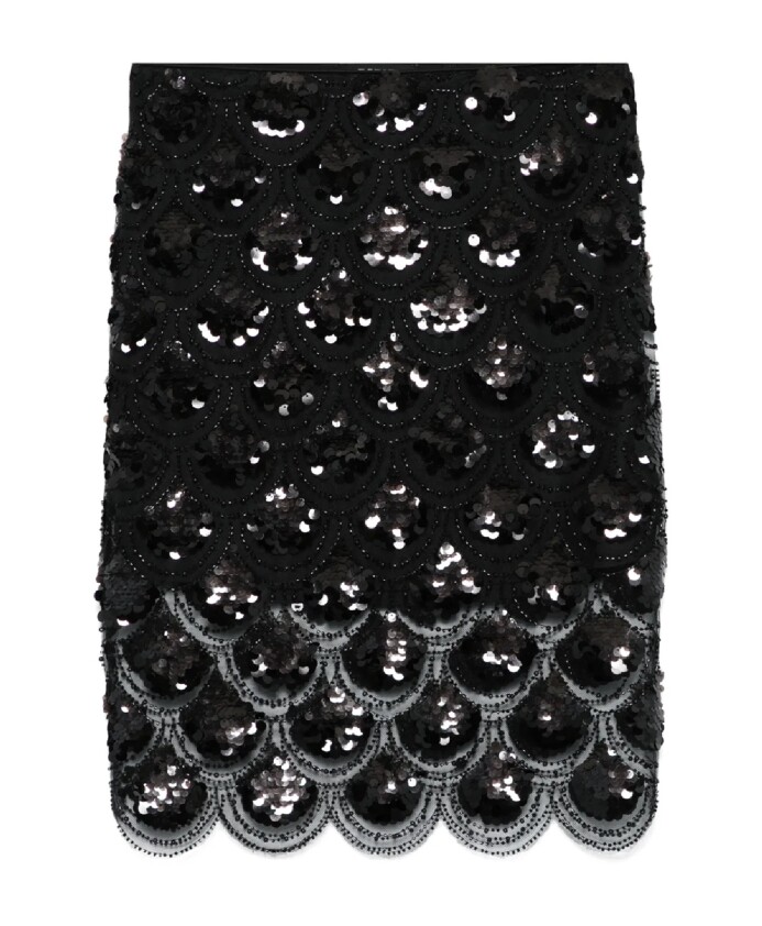 jupe-crayon-chic-a-paillettes-noire