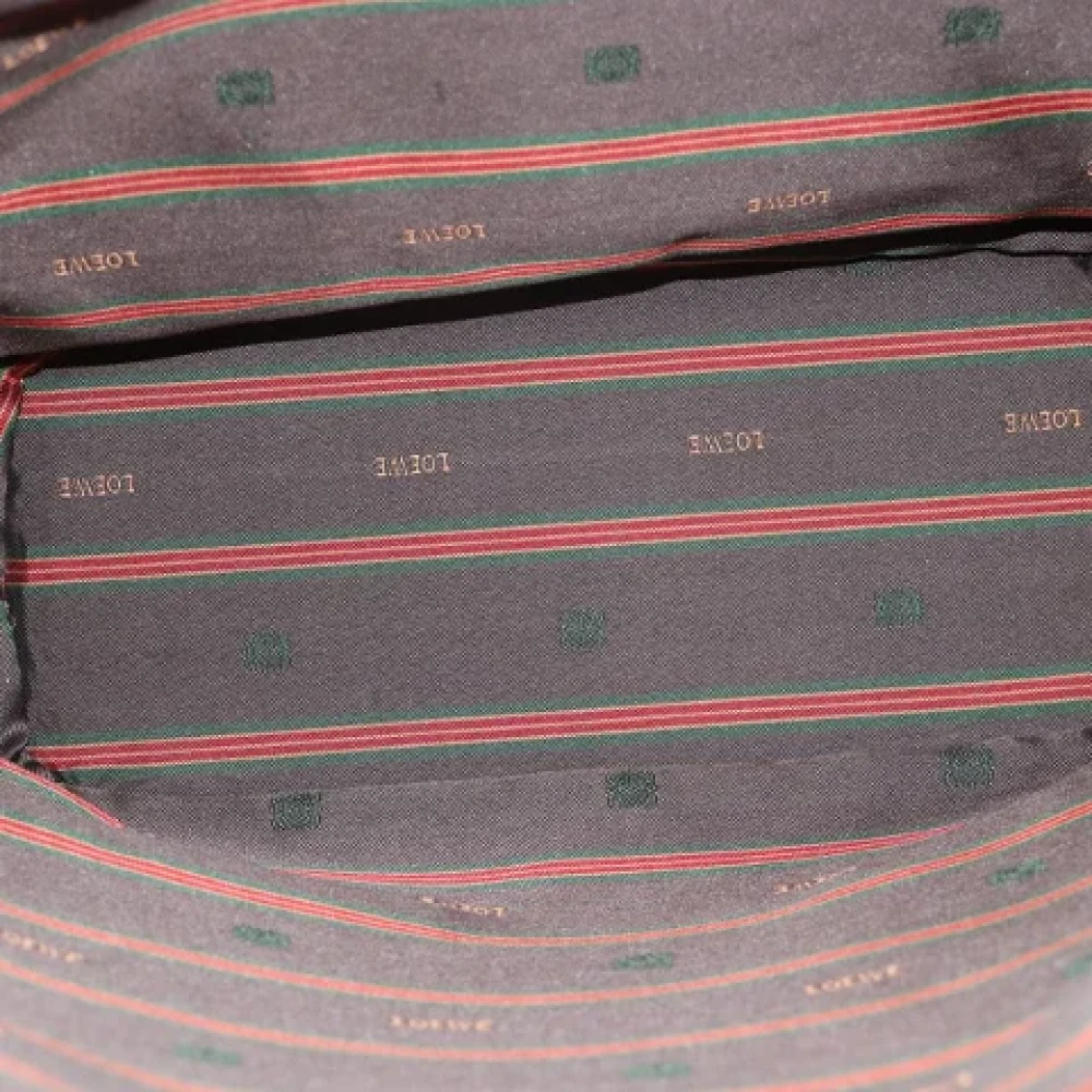 Loewe Pre-owned Leather totes Orange Dames
