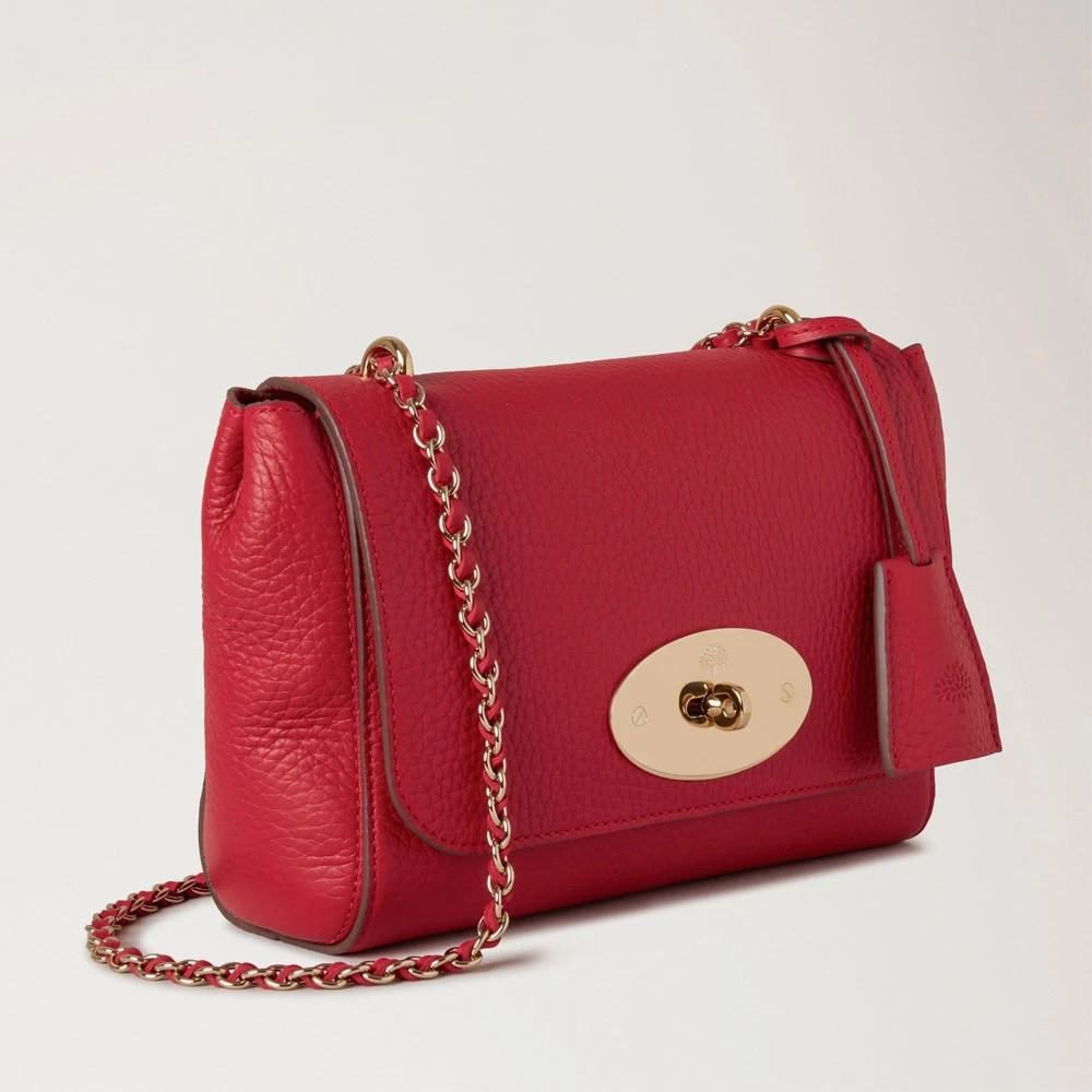 Mulberry Elegante Lily Scarlet Rode Tas Red Dames