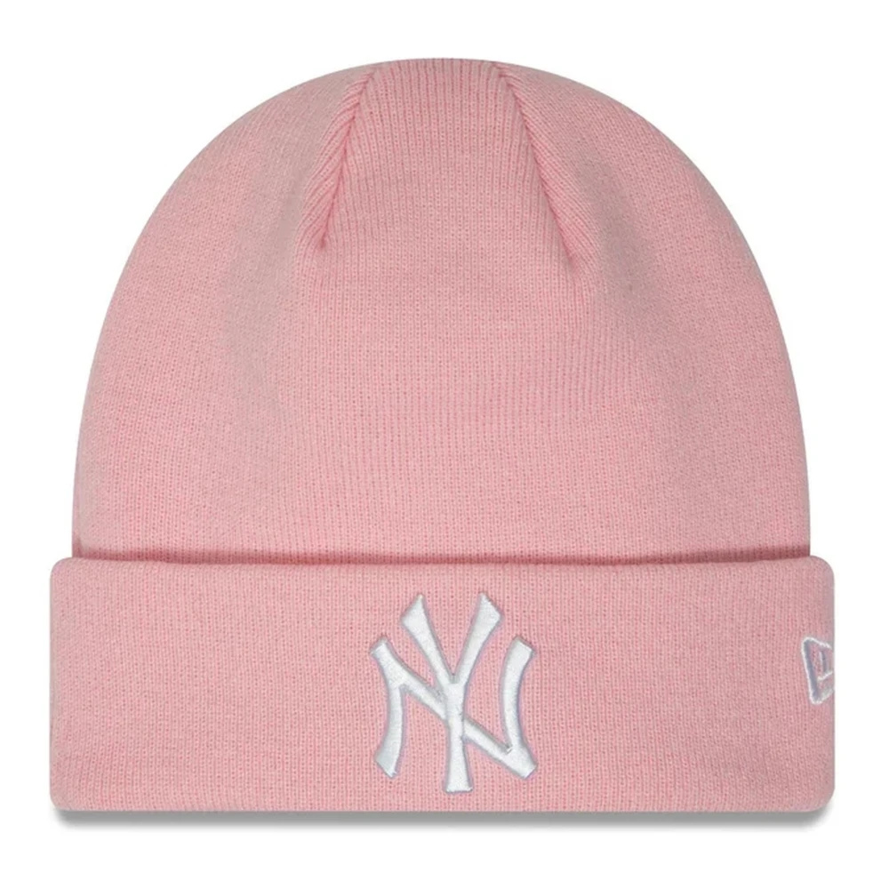 new era Roze Yankees Cuff Beanie Muts Pink Unisex