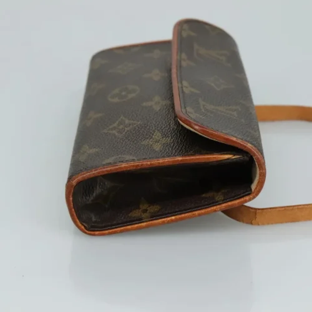 Louis Vuitton Vintage Pre-owned Canvas crossbody-bags Brown Dames