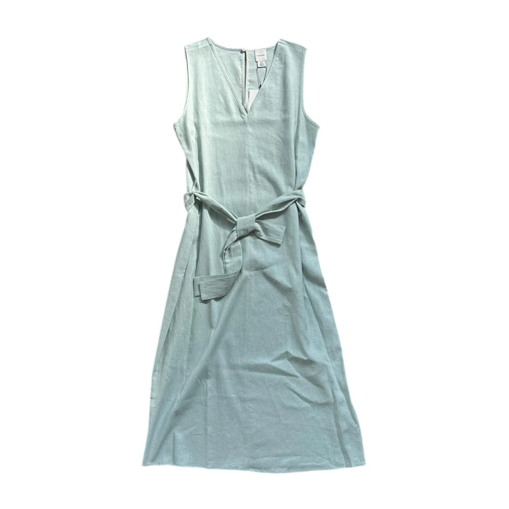 Calvin Klein Women's Green Dresses - Midi Dresses - L - Dresses