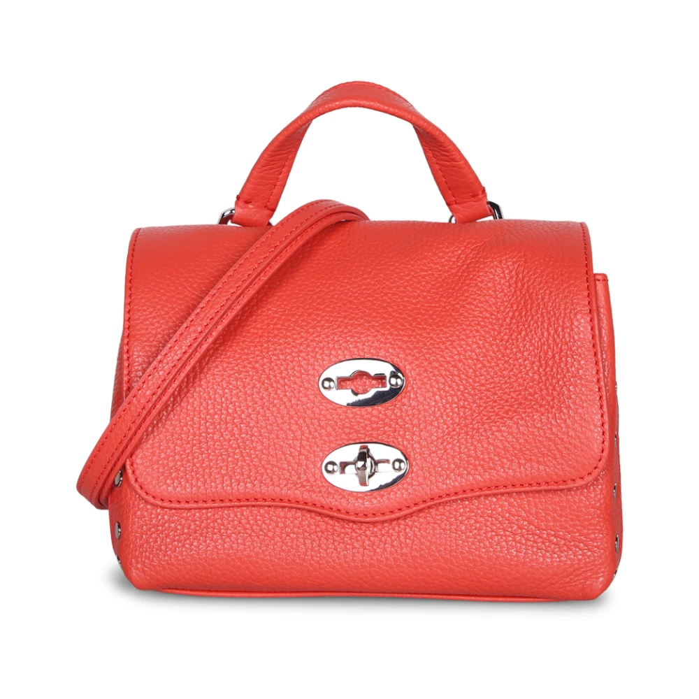 Zanellato , Handbags, Female, Red, One Size, Postina Baby Daily