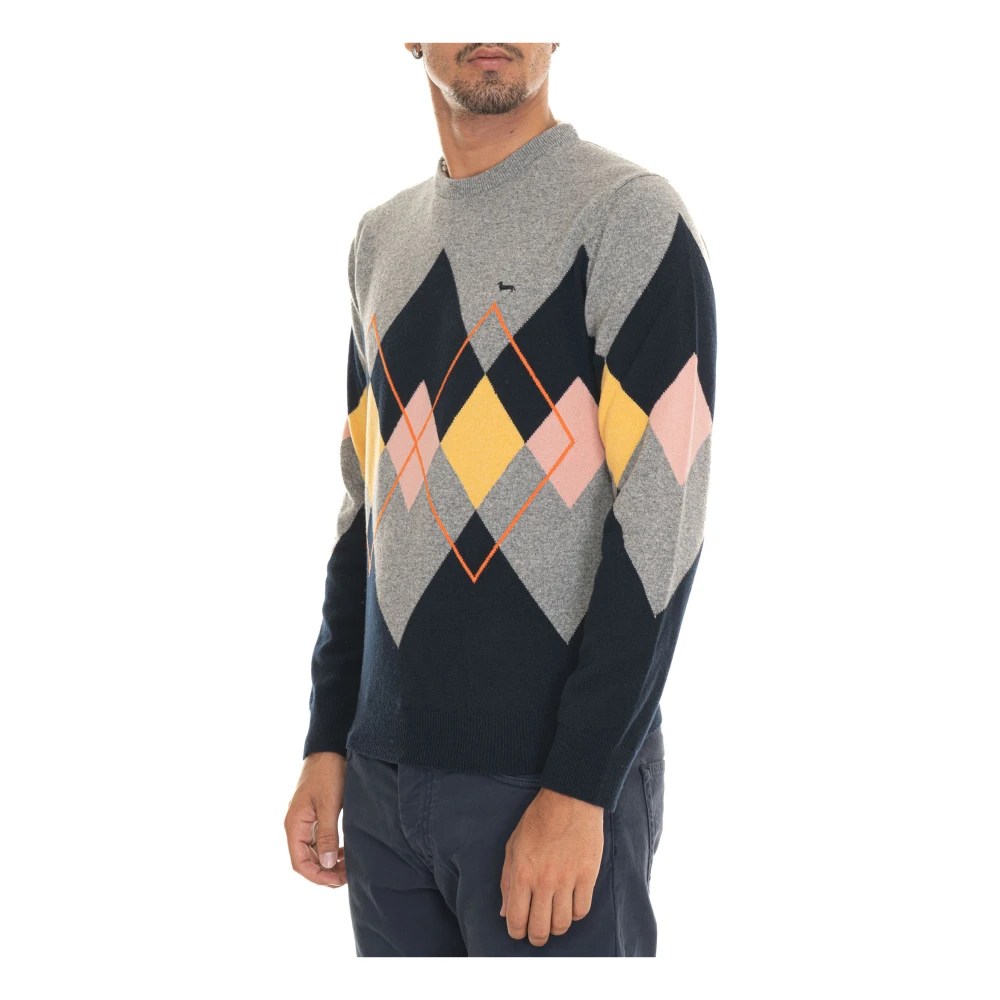 Harmont & Blaine Stijlvolle Gebreide Trui voor Mannen Multicolor Heren
