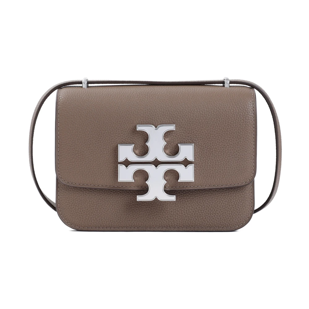 TORY BURCH Wilde Paddenstoel Pebbled Kleine Tas Brown Dames