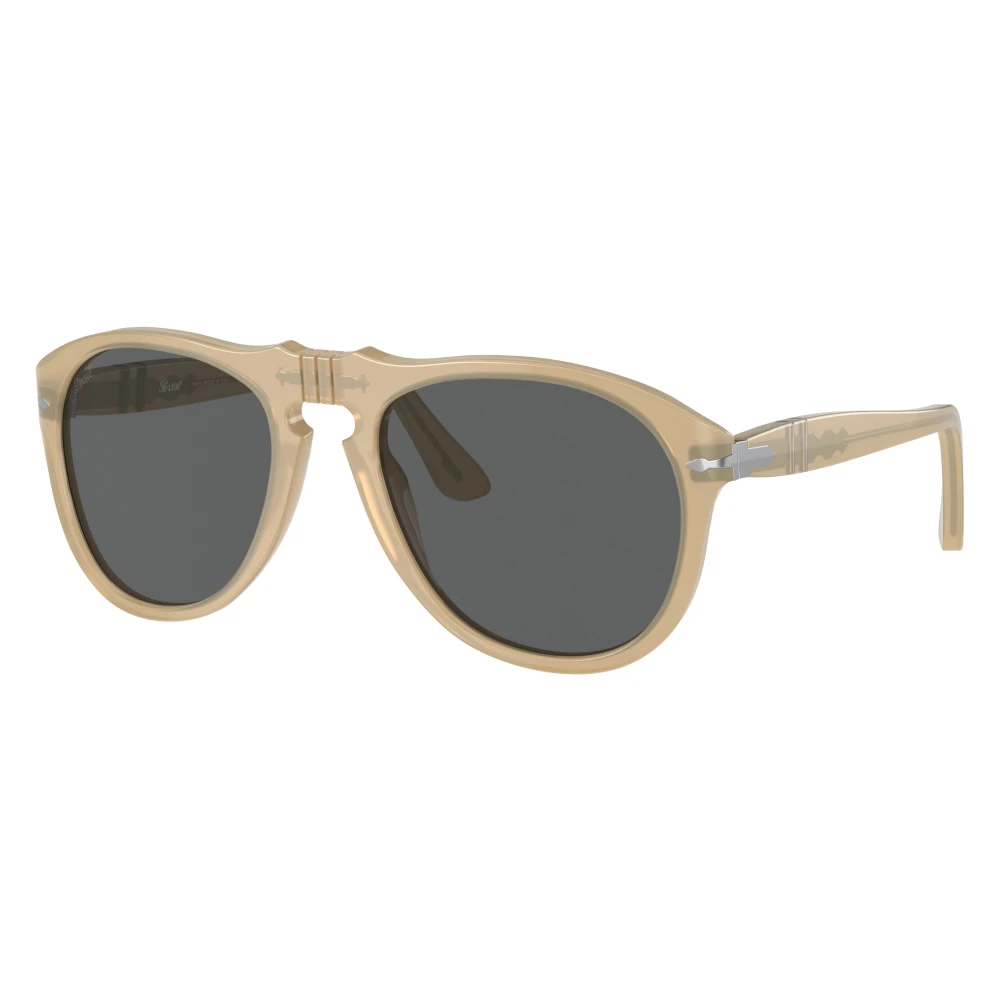 Persol Men's Grey Man Po0649 1169B1 Sunglasses Acetate Brown Pilot Normal - Image 2
