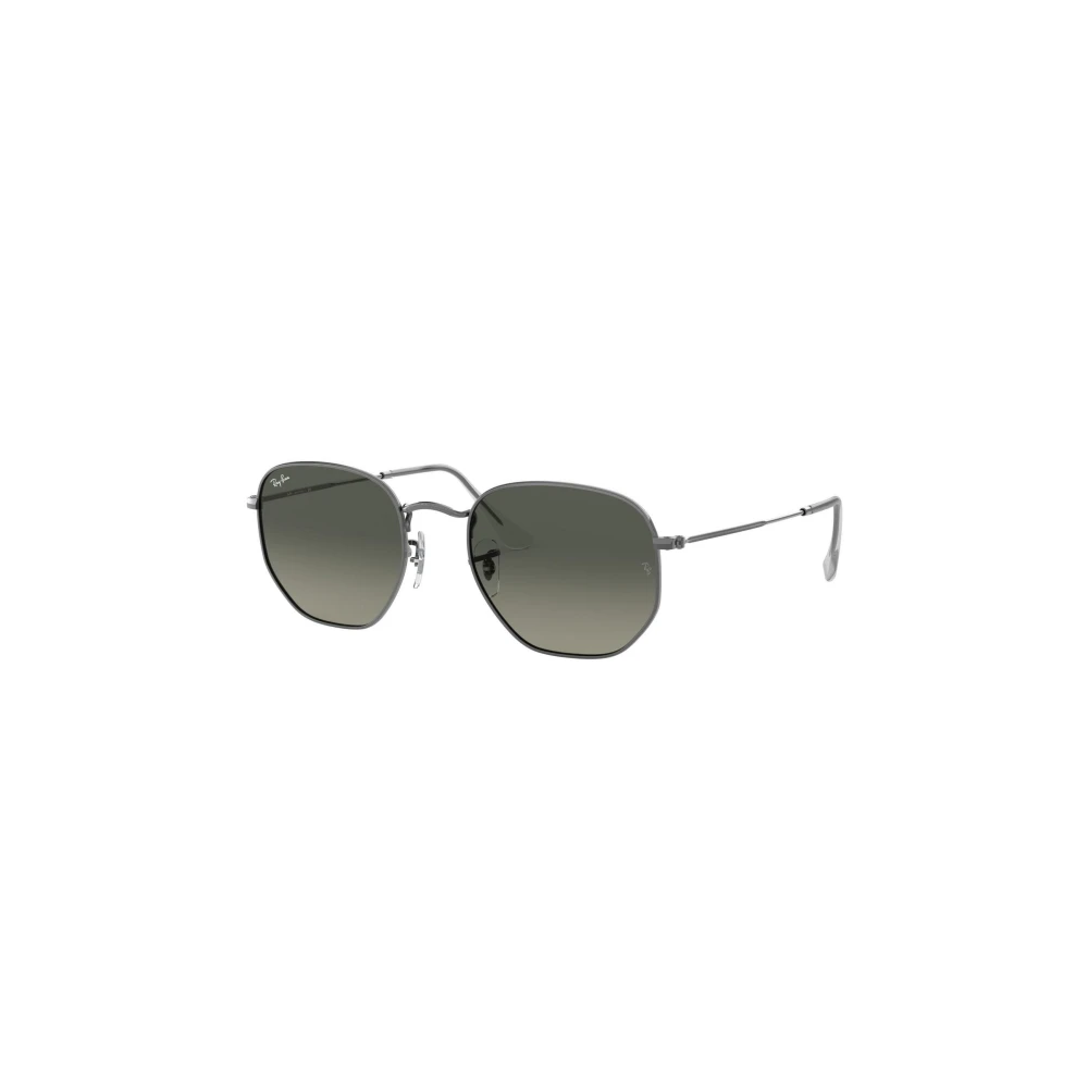 Ray-Ban Hexagonal Flat Lenses Sunglasses - Male - Sunglasses - Gray - 48 Mm - Accessories