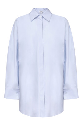 poplin-shirt-with-asymmetric-sleeves