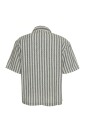 chemise-a-manches-courtes-en-tissu-texture-a-rayures