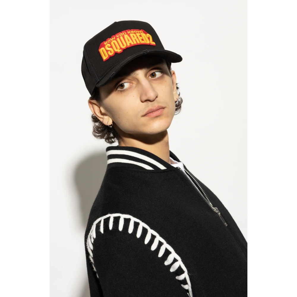 Dsquared2 Baseball Cap Black Heren