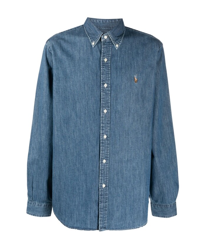 denim-shirt-with-pony-motif