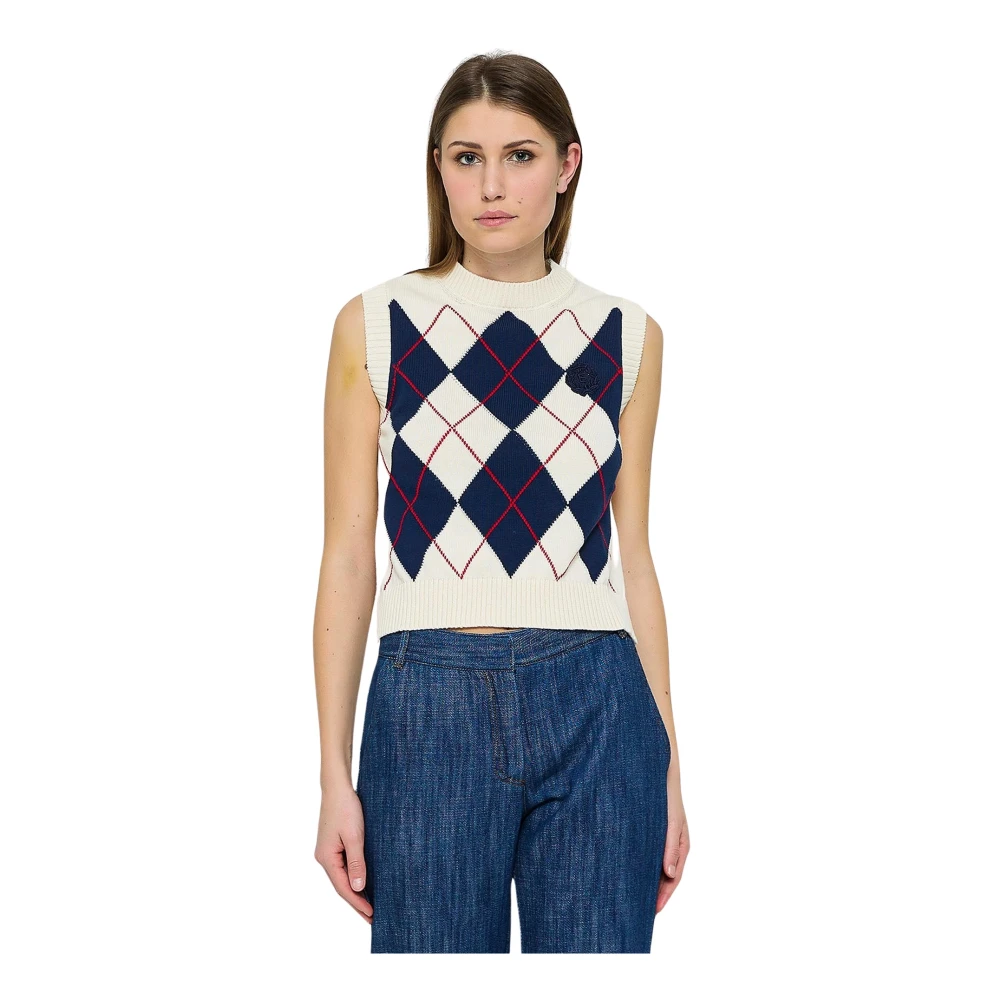 Knitwear > Round-neck Knitwear - - Ermanno Scervino - Modalova