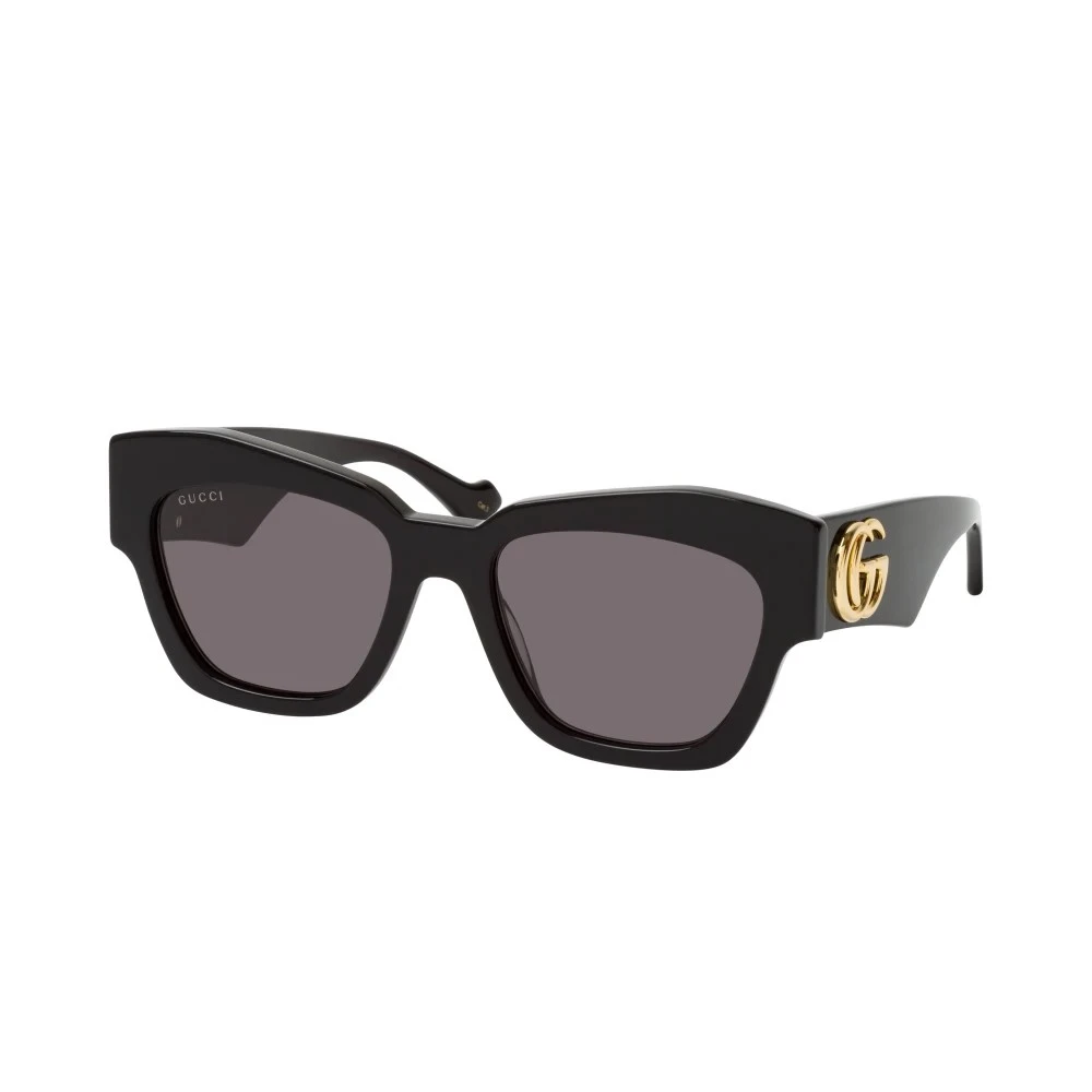 Gucci Women's Black Sunglasses, 55 Mm, Square Cat Eye Sunglasses