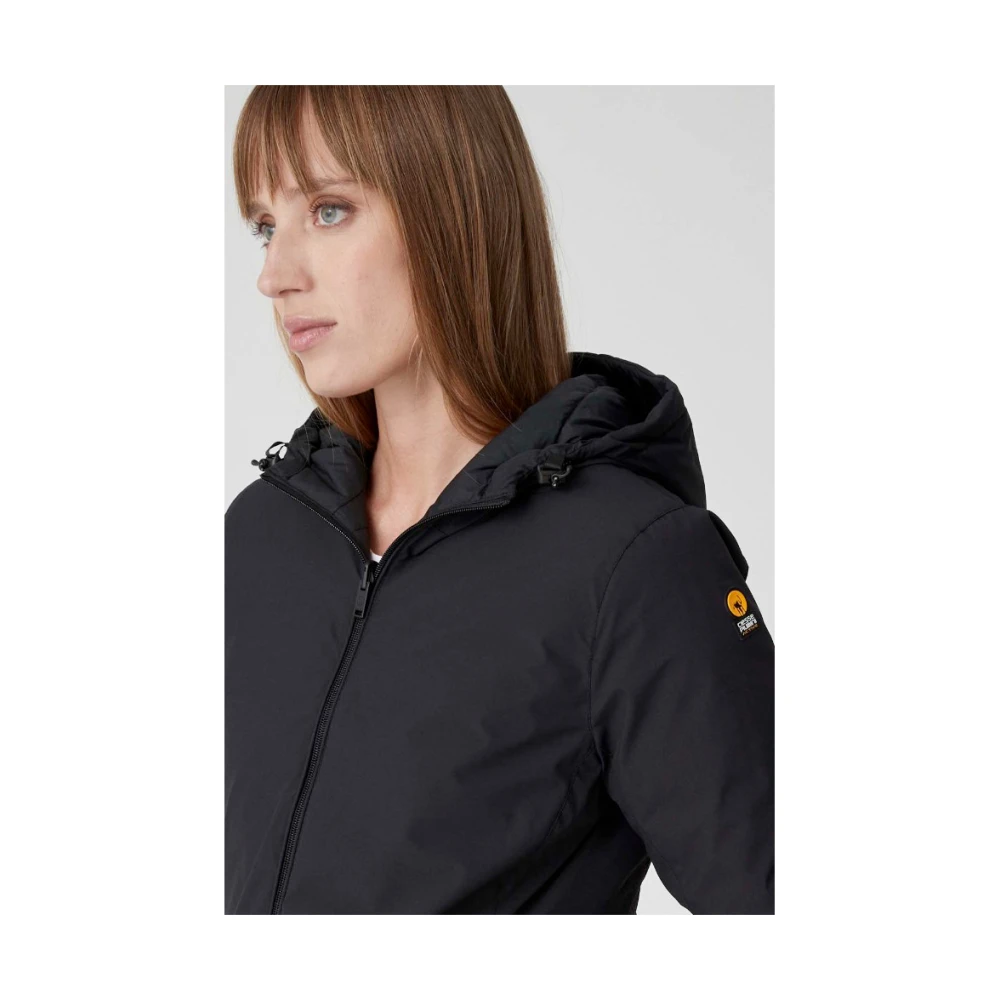 Ciesse Piumini Zwarte Winterjassen Black Dames