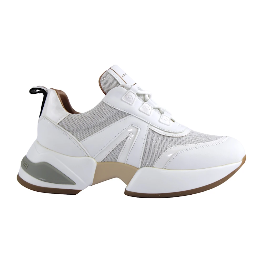 Alexander Smith Witte Sneakers Dames Schoenen Veelkleurig Multicolor