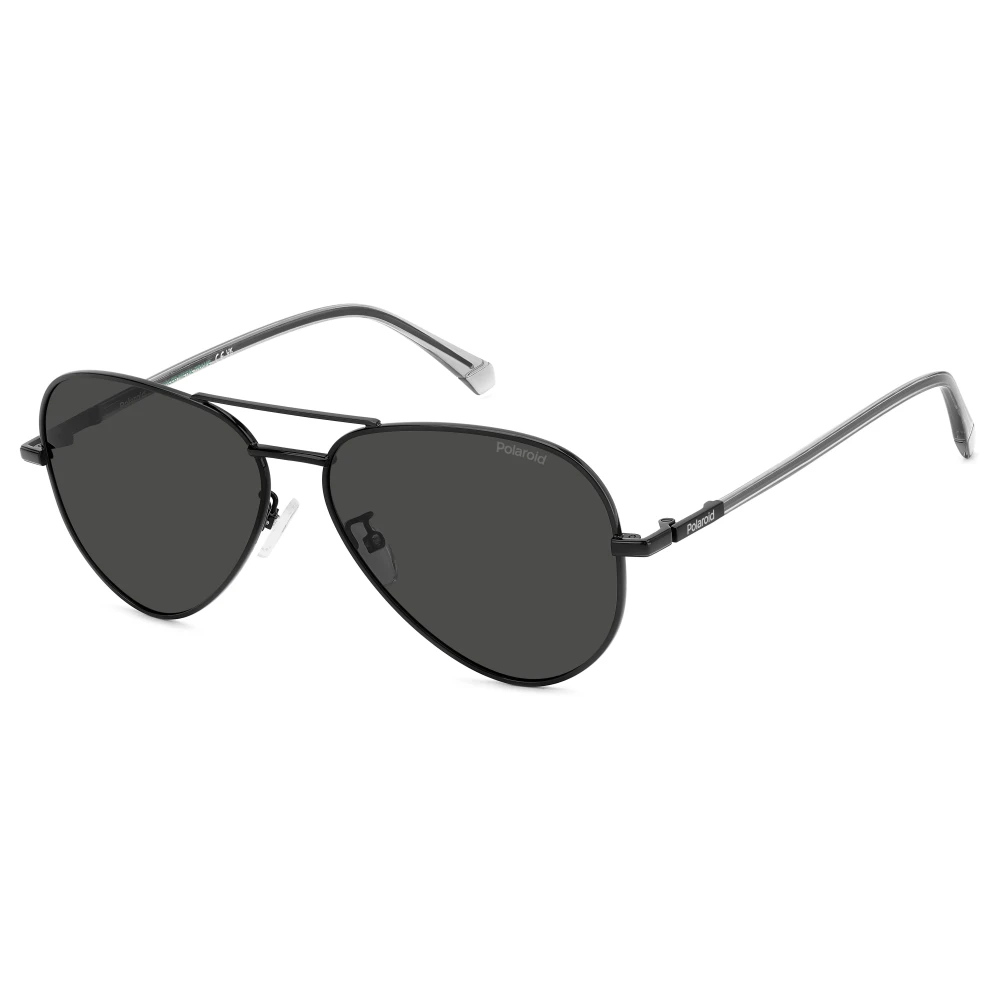 Polaroid Men's Black /Grey Polarized Sunglasses - Sunglasses - 59 Mm - Accessories